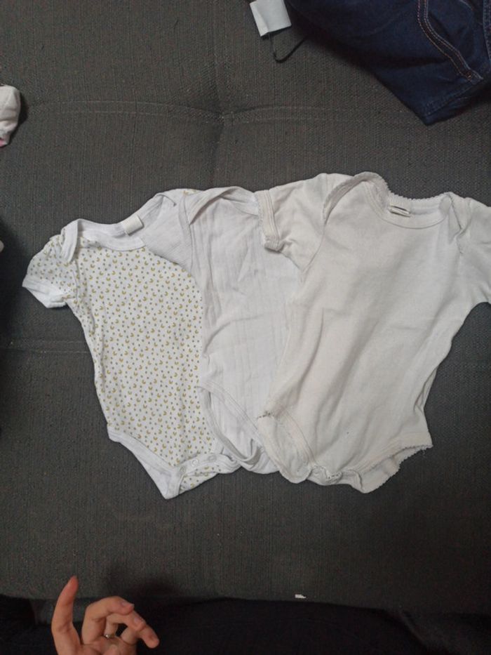 Lot bodies manches courtes mixte