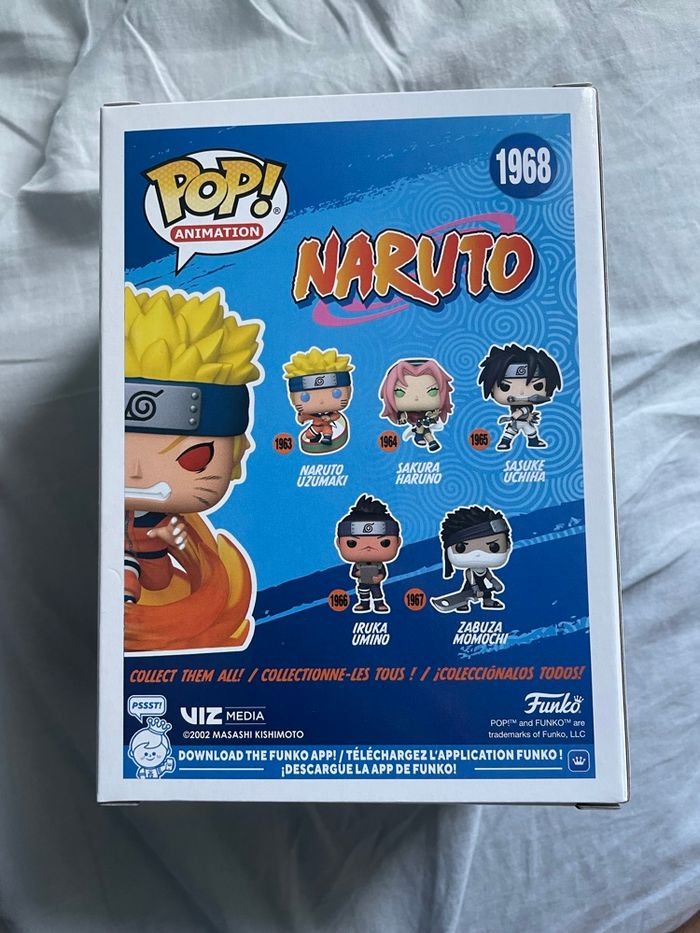 Funko pop Naruto uzumaki  1868 - photo numéro 4