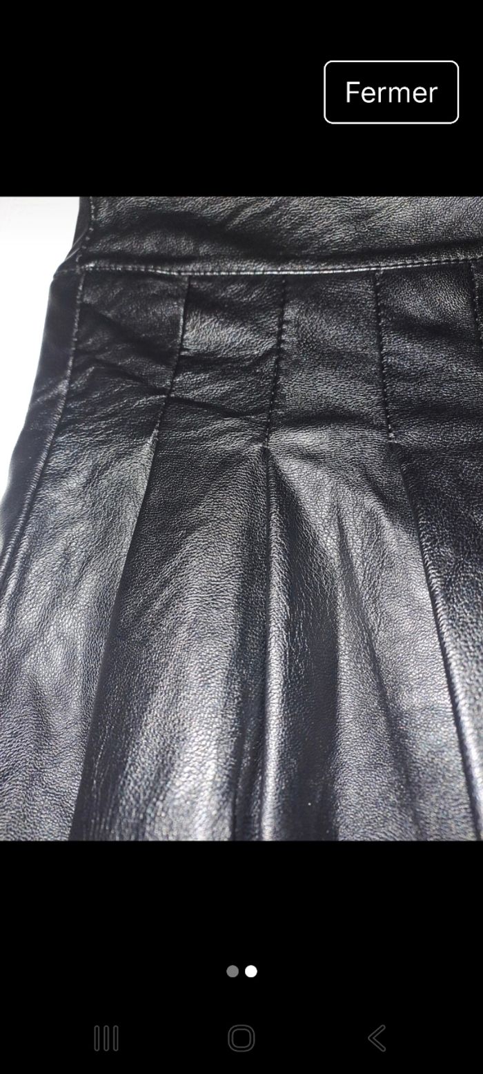 Jupe imitation cuir - photo numéro 2