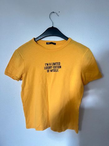 T shirt à écriture