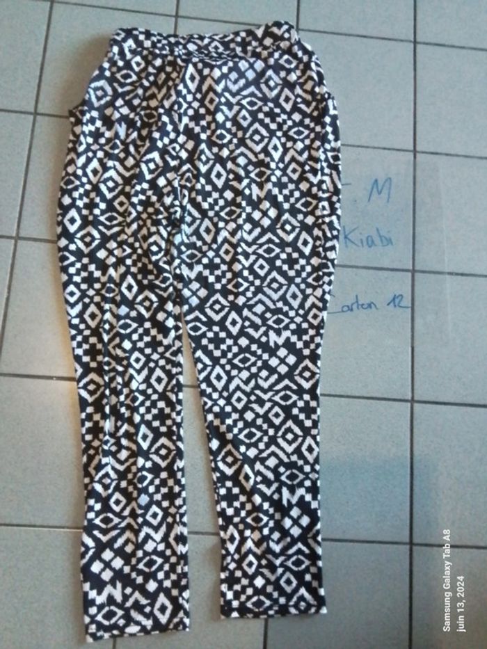Pantalon fluide à motif - photo numéro 3