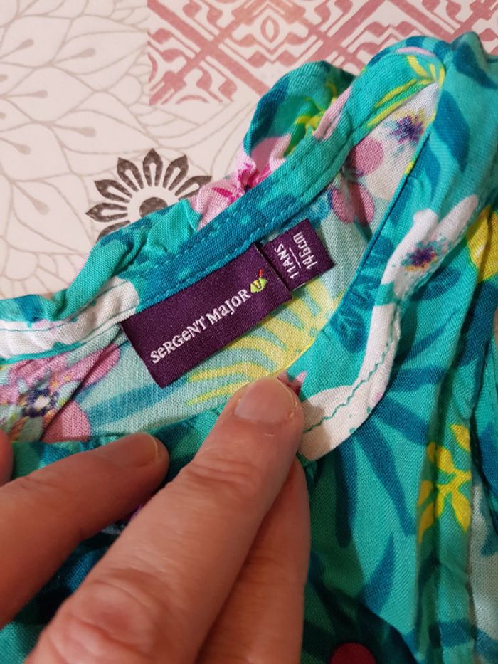 Blouse sans manches sergent major 11 ans - photo numéro 3