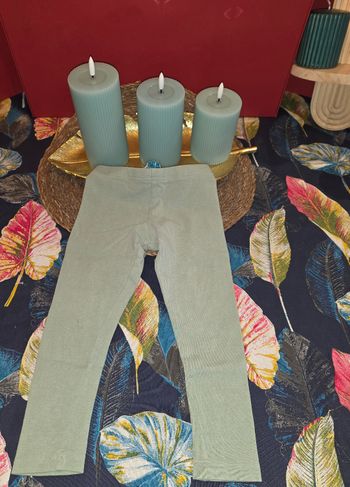 Legging vert 2-3 ans