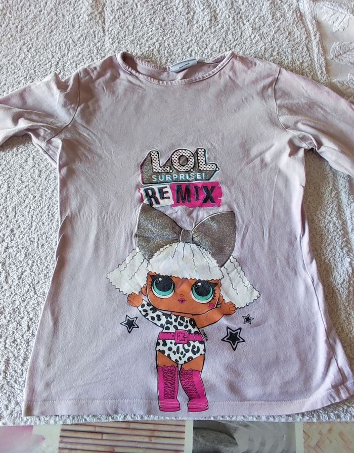 Lot t-shirts manches longues 10 ans - photo numéro 2