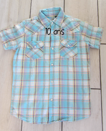 Chemise/Chemisier fille 10 ans
