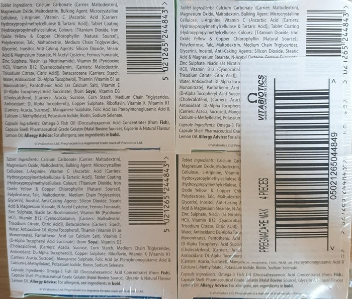 Compléments de grossesse - Pregnacare Max 4mois - photo numéro 4