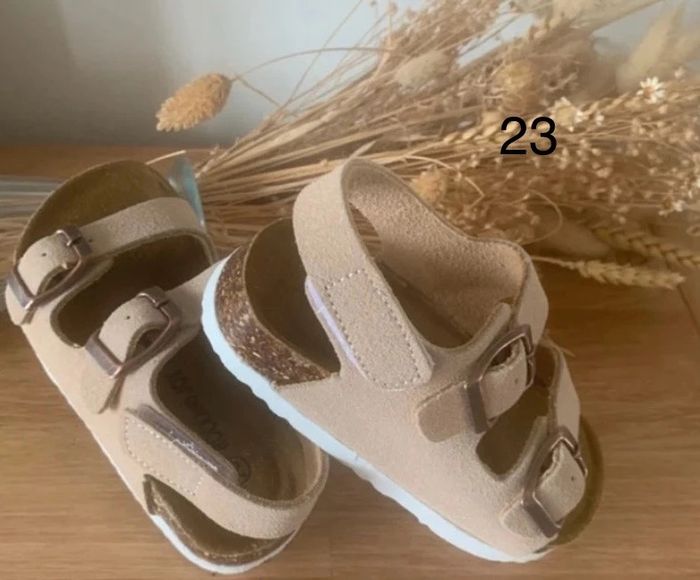 Sandales 23 beige - photo numéro 2