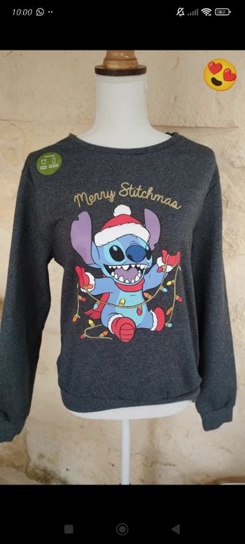 Pull stitch de Noël