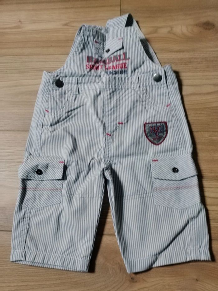 Salopette short