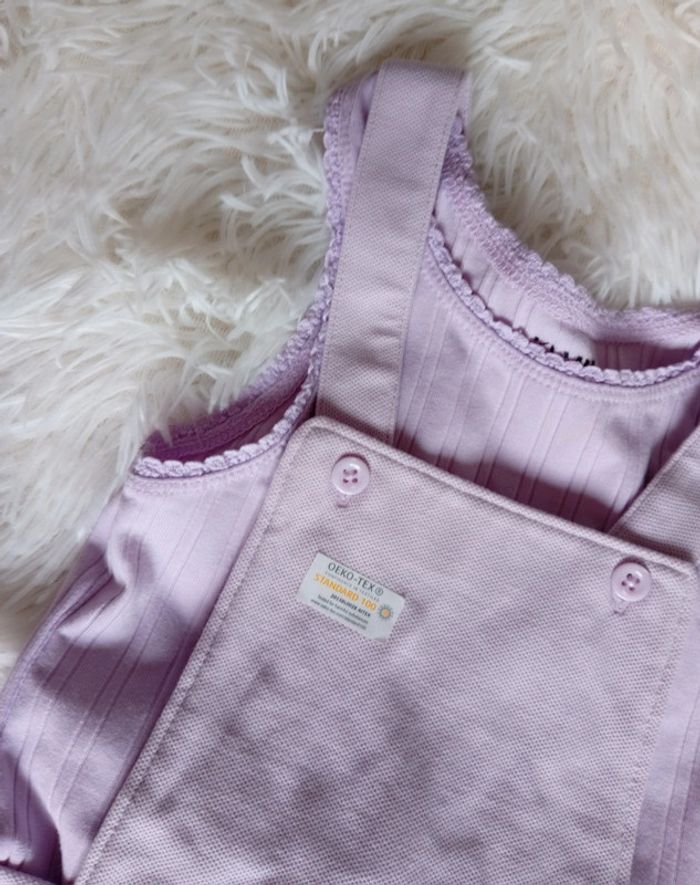 Ensemble salopette neuf 3/4ans 🩷 - photo numéro 2