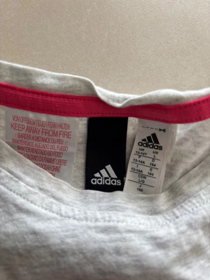 Teeshirt Adidas 13/14 ans - photo numéro 3