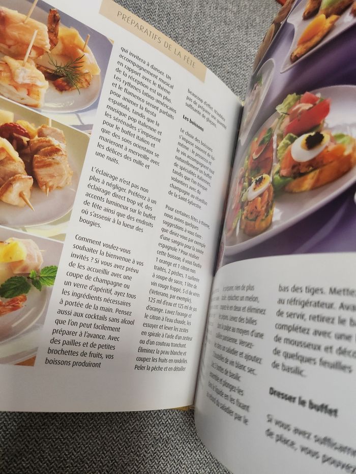 Livre party snacks petits raffinements pour les receptions et les fêtes - photo numéro 6