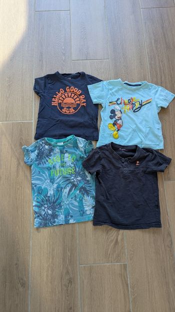 Lot de 4 tee shirts