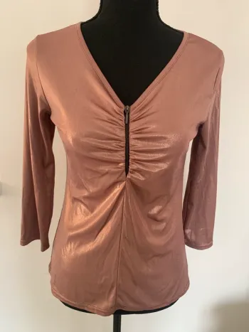 Joli haut rose poudré Noa B taille S 