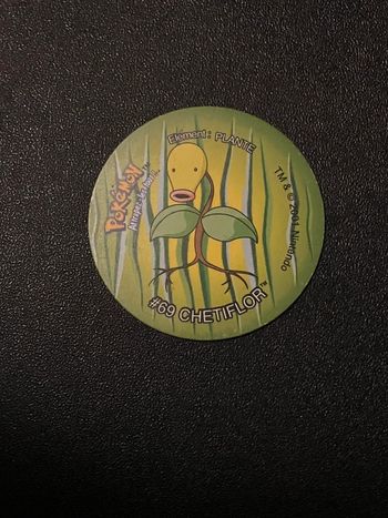 Pog Tazos Pokémon Chetiflor Bellsprout