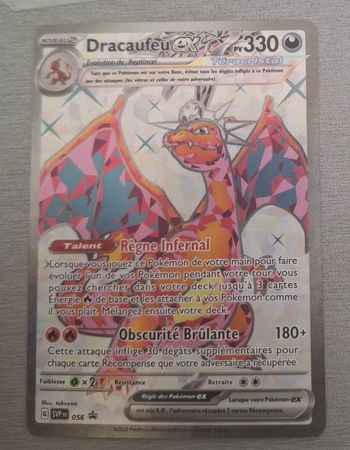 Carte pokemon dracaufeu