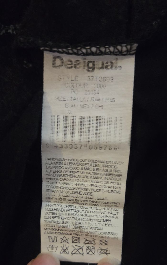 Haut DESIGUAL Femme XL – Imprimé graphique & détails sequins – Style bohème chic - photo numéro 6