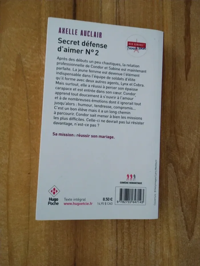 Saga "Secret défense d'aimer" - Tomes 1 à 3 - Axelle Auclair - photo numéro 8