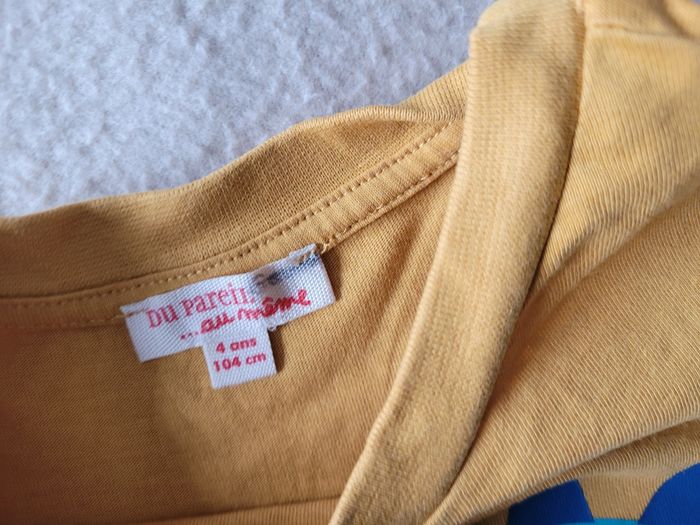 T-shirt DPAM 4 ans 104 cm - photo numéro 3