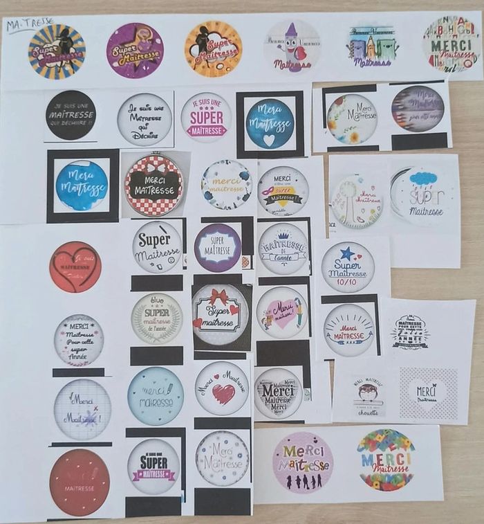 Cadeau stylo merci maitresse,atsem prof nounou maitre - photo numéro 3