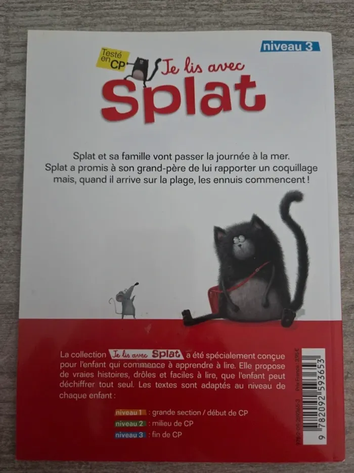 Livre Je lis avec Splat CP - photo numéro 2