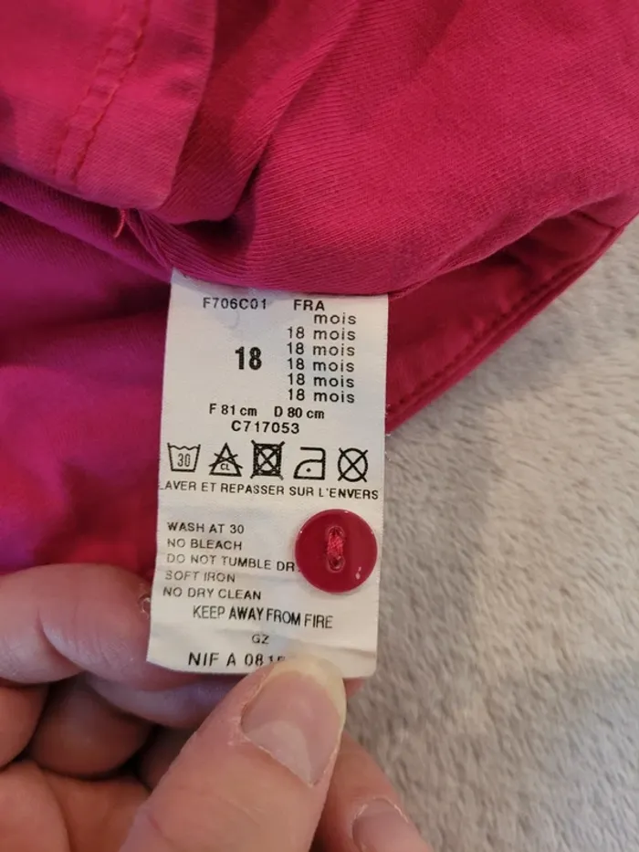 Boléro Catimini, taille 18 mois. - photo numéro 4