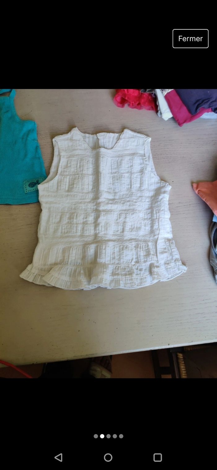 Lot de deux débardeurs - photo numéro 2