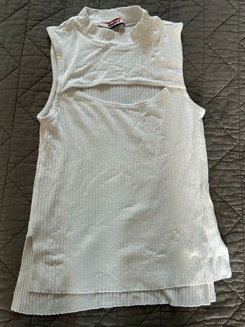 T-shirt débardeur sans manches ado fille « Jennyfer »