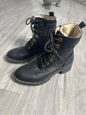 Bottines fourrées intérieur polaire T38