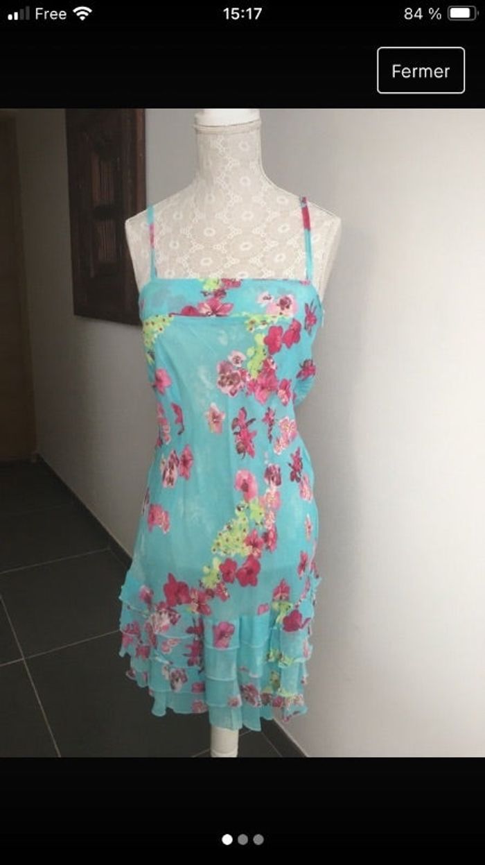Robe fleurie