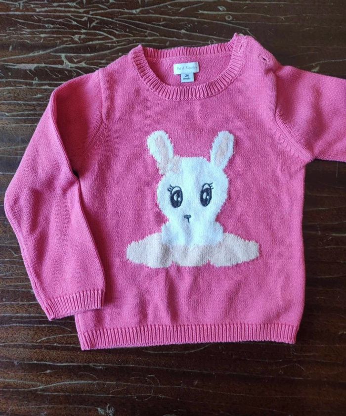 Pull bébé lapin