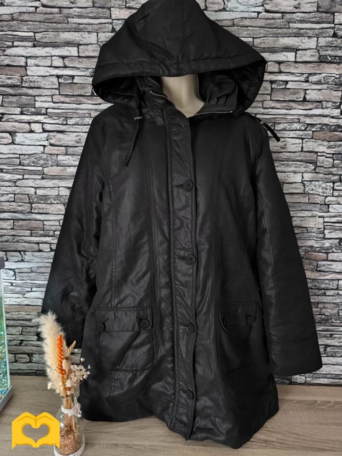 🌹 Blouson noir effet métallisé marque Scottage 🌹 - photo numéro 5