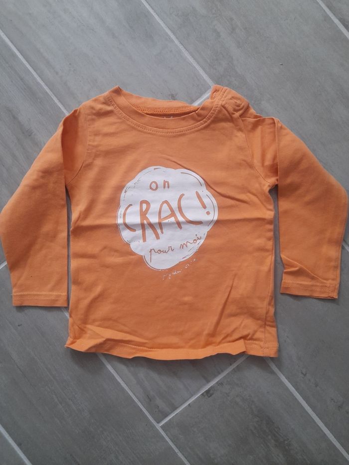 T-shirt manches longues TAO garçon 18 mois