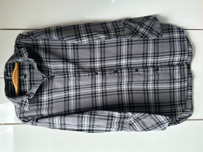 Chemise grise à carreaux Rainbow - Taille 34 - photo numéro 1