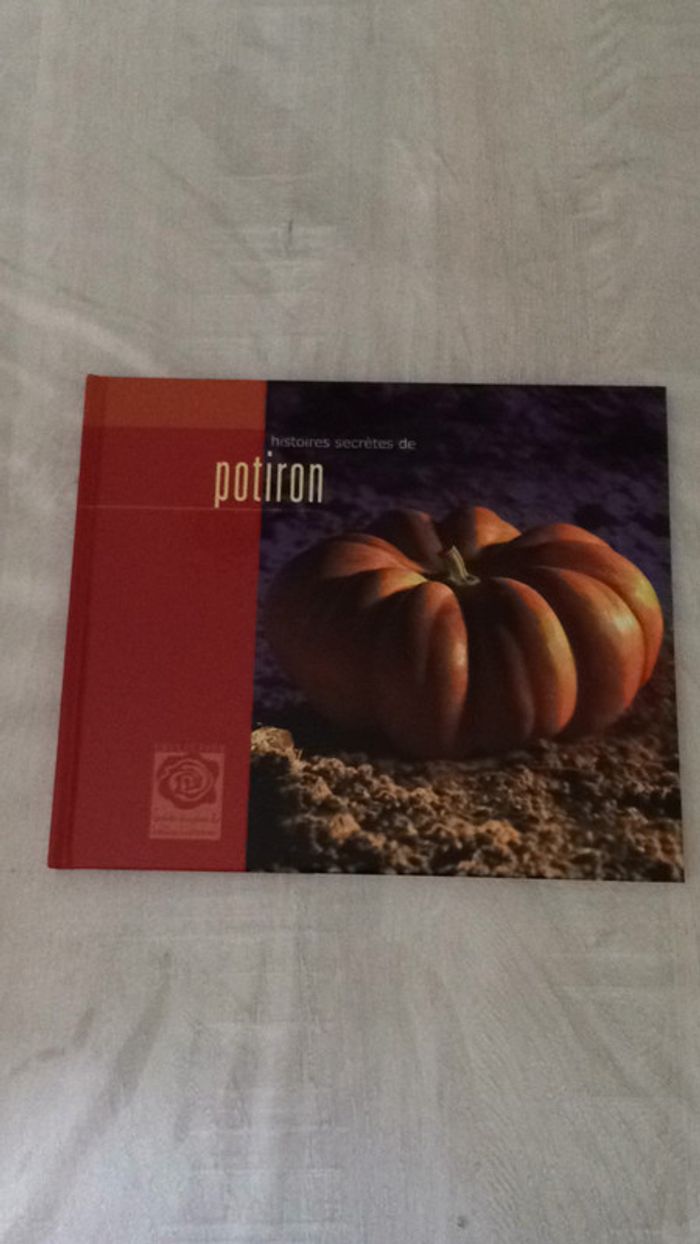 Livre histoires secrètes de potiron