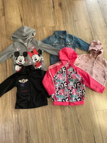 Lot vestes fille 4 ans
