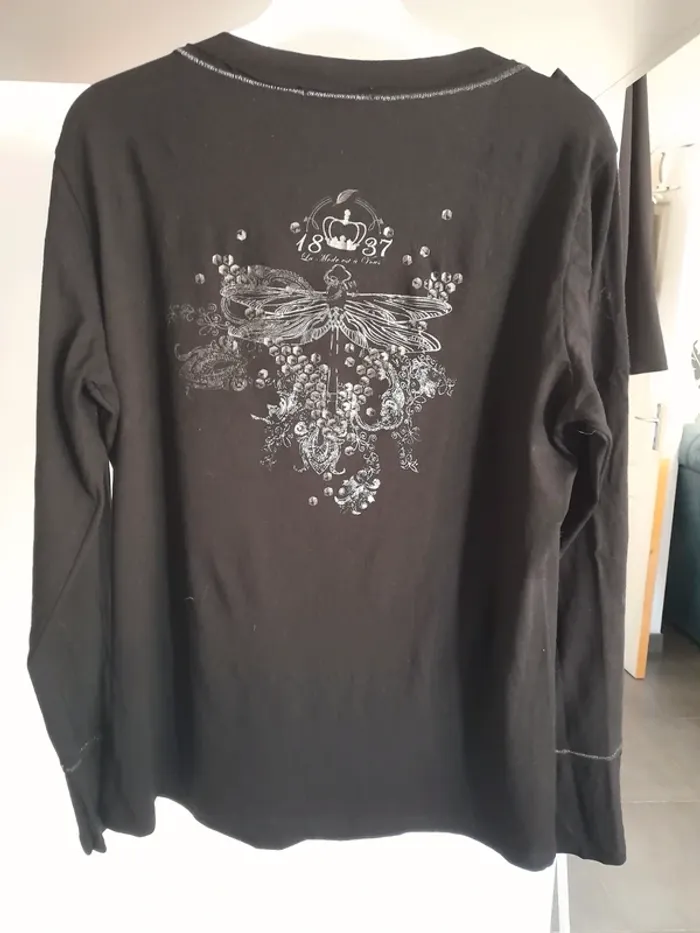 T shirt manches longues taille 5 la mode est à vous - photo numéro 5