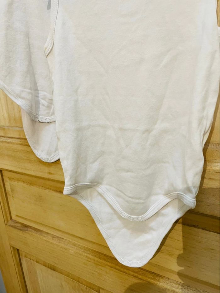 Bodies blancs unis mixte 3 ans - photo numéro 2