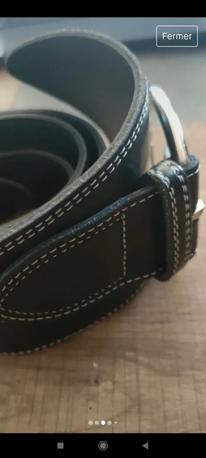 Ceinture en cuir femme - photo numéro 12