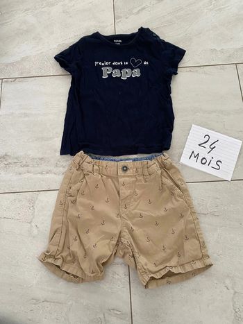 Ensemble H&M/Kiabi 2 ans