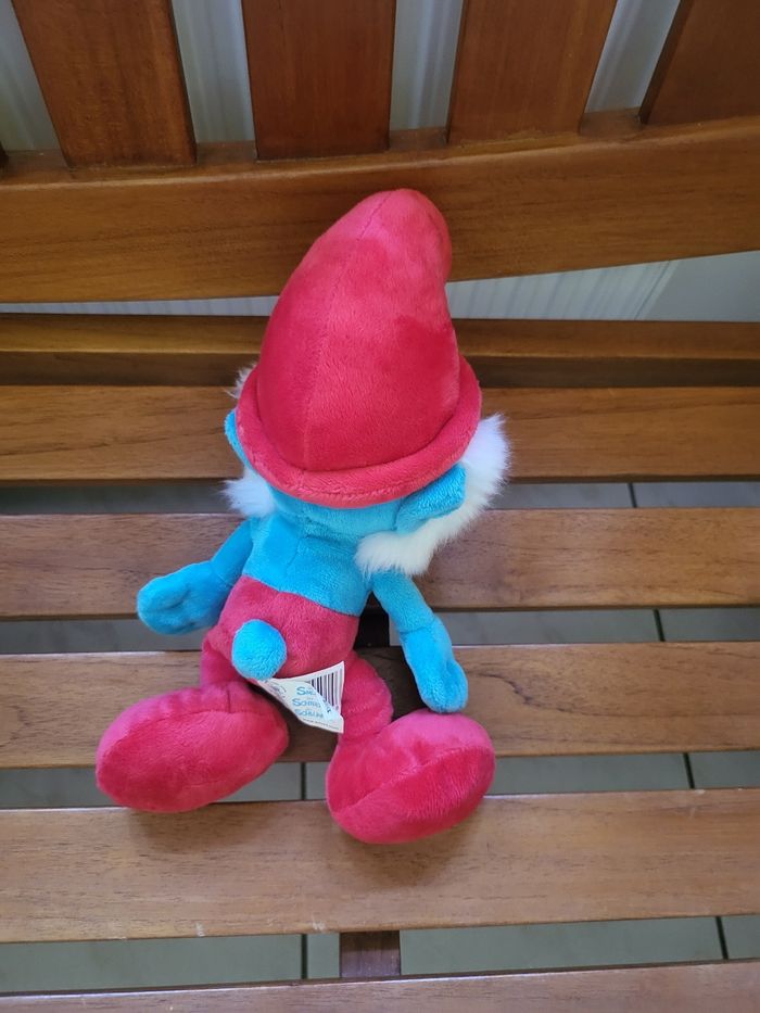 Peluche grand schtroumpf - photo numéro 2