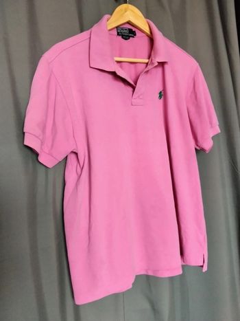 Polo rose Ralph Lauren taille L/40