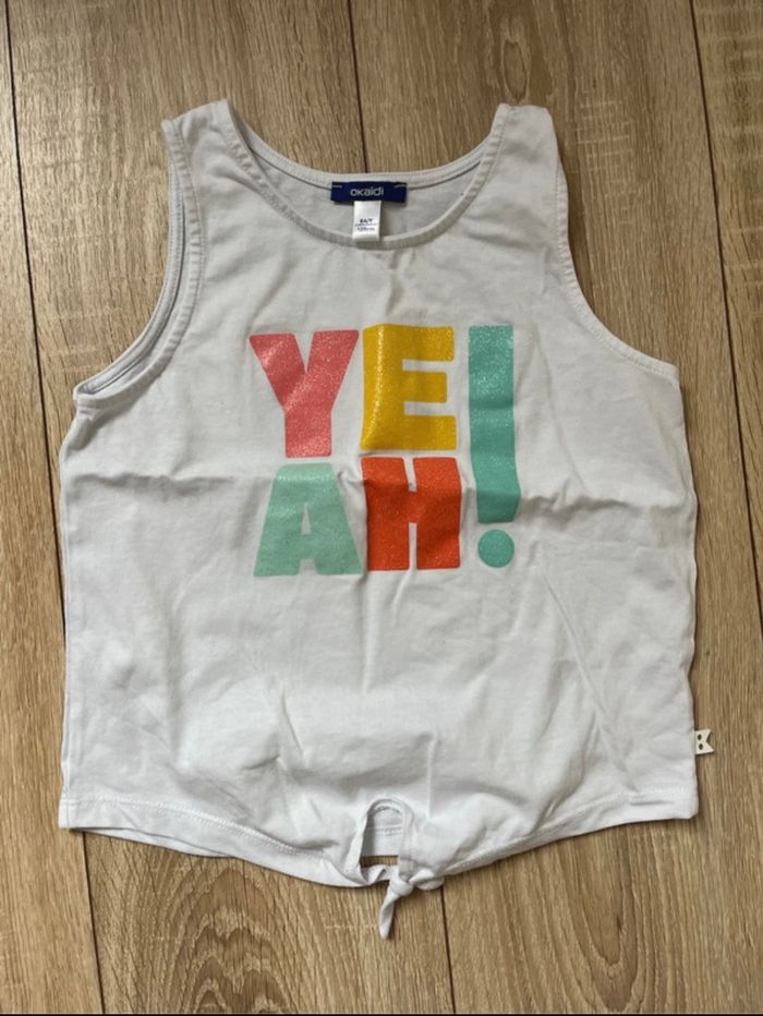 Lot tee-shirts fille 8 ans - photo numéro 4
