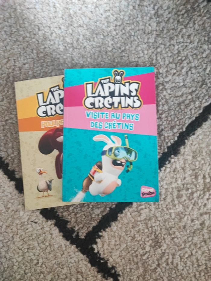 Lot de livres les lapins crétins - photo numéro 2