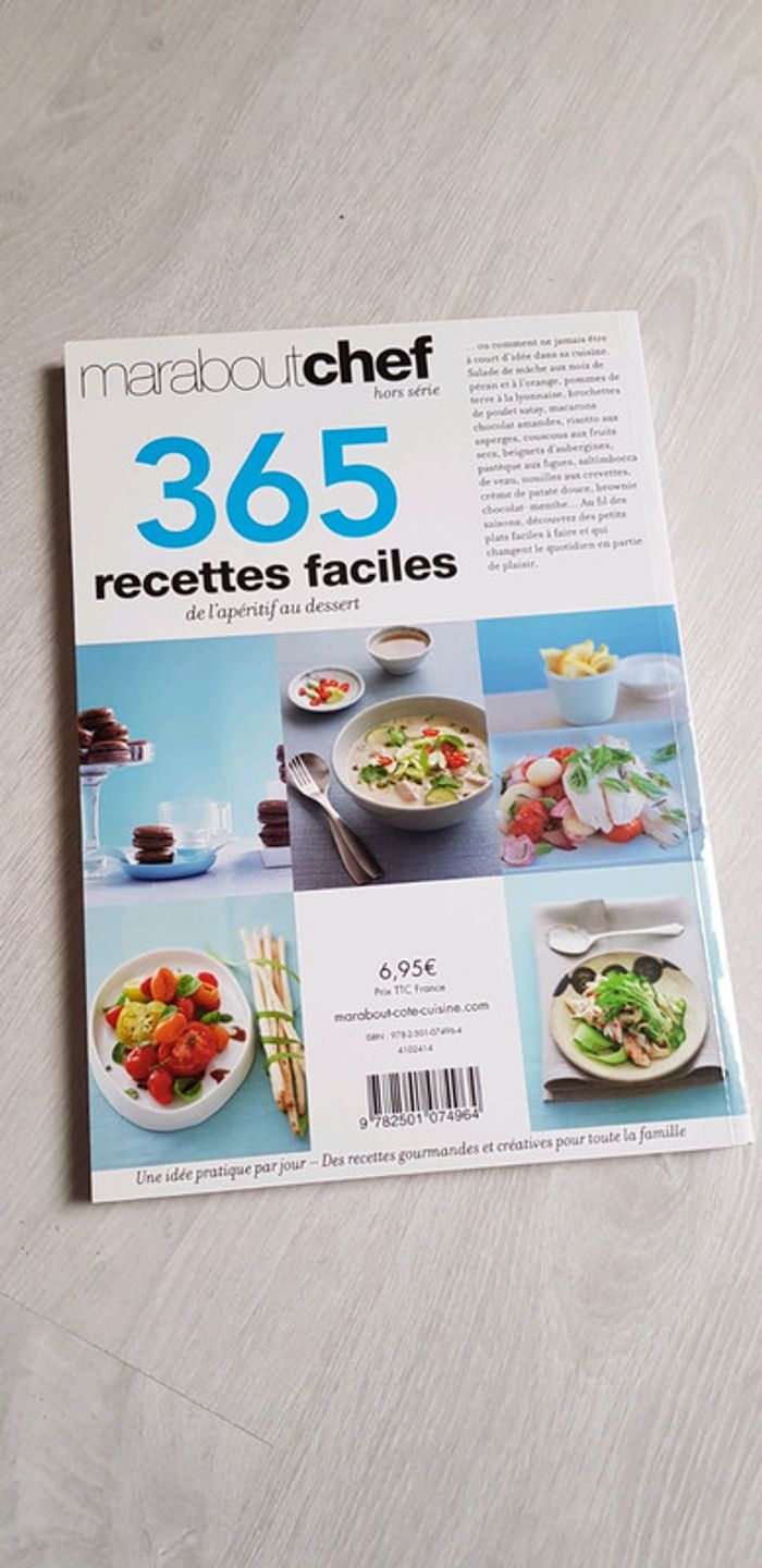Livre recettes - 365 recettes faciles - photo numéro 2