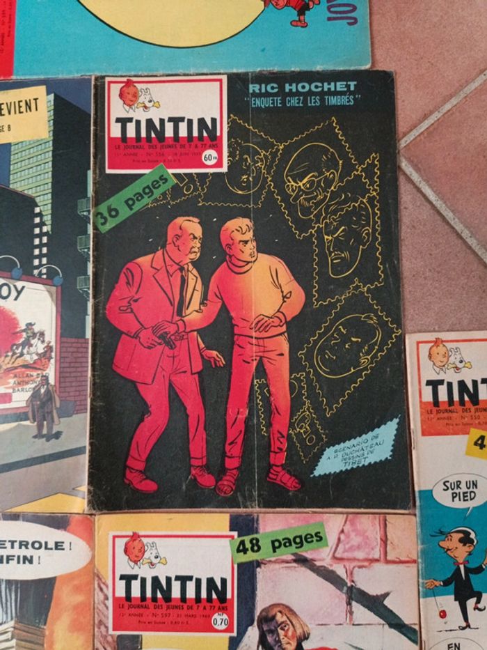 Tintin hebdomadaires - photo numéro 4