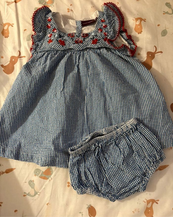 Robe et bloomer, en excellent état, marque Sergent Major.