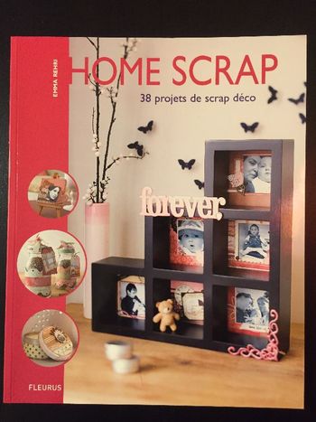 Livre scrap booking: home scrap