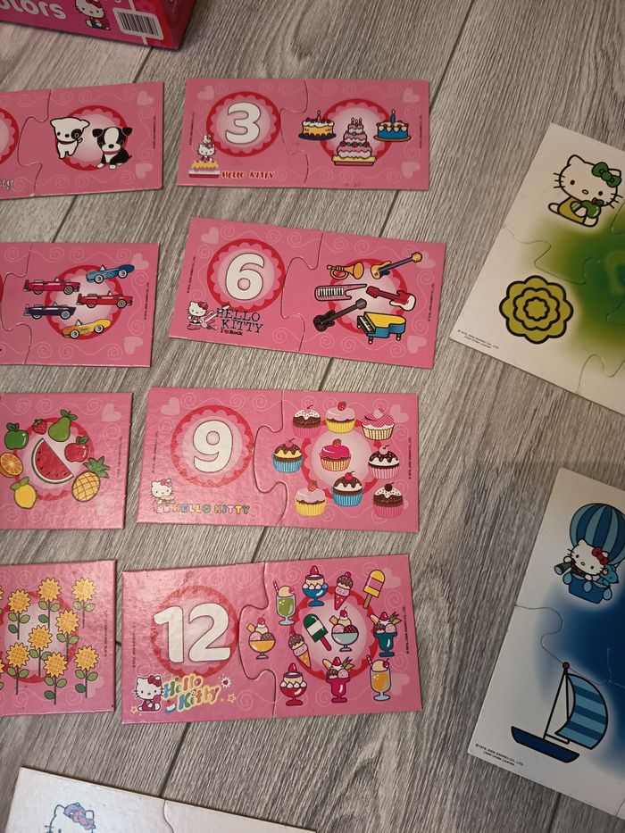 Lot puzzles Hello Kitty - photo numéro 3
