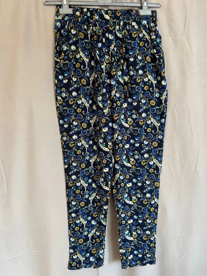 Pantalon fluide, en viscose, neuf avec étiquette, jamais porté